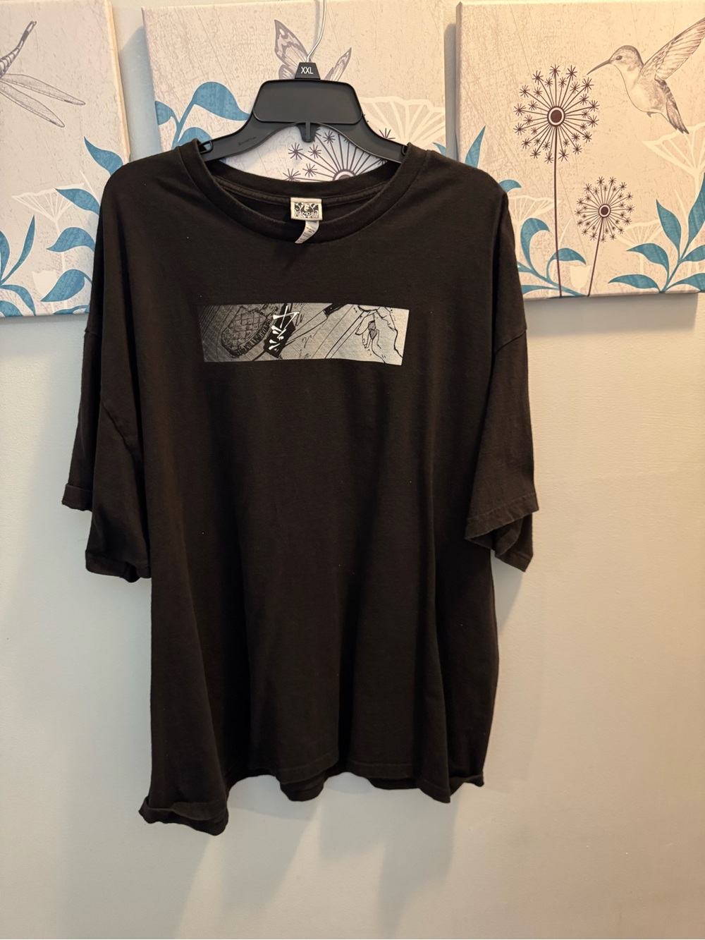 OMORI Men's Black Graphic T-Shirt - Unbranded SZ 3xl anime